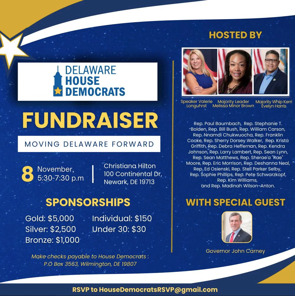 House Dems Fall Fundraiser Flyer