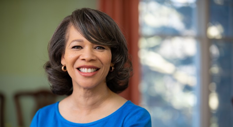 Lisa Blunt Rochester in an office
